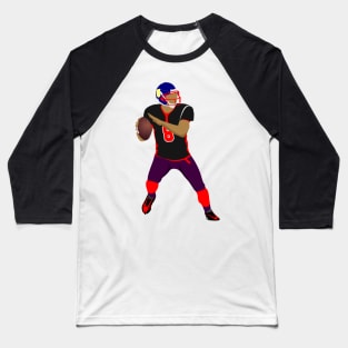 American Football 8 Baseball T-Shirt